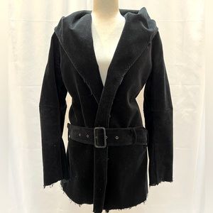 Rare vintage Costume National corduroy cowl coat 1990’s size 44 must see!